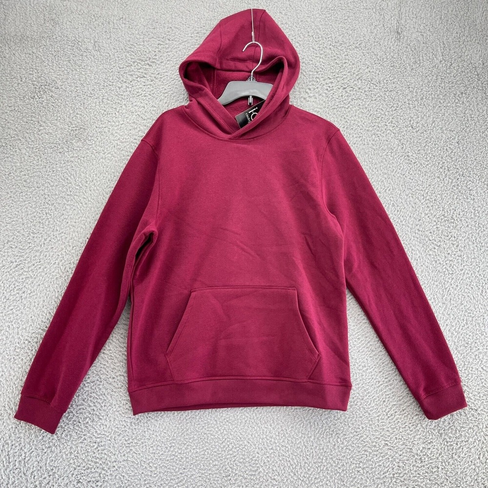 Ideology Sweatshirt Mens Small Red Pullover Hoody Long Sleeve New‎ $35